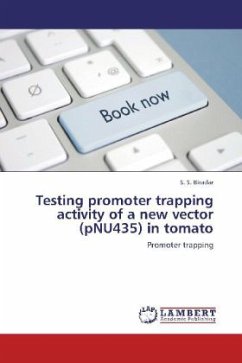 Testing promoter trapping activity of a new vector (pNU435) in tomato