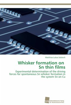 Whisker formation on Sn thin films - Sobiech, Matthias Lukas