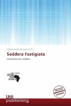 Cover Seddera Fastigiata