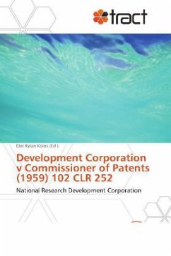 Development Corporation v Commissioner of Patents (1959) 102 CLR 252