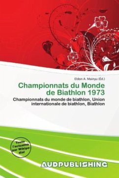 Cover Championnats du Monde de Biathlon 1973