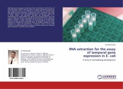 RNA extraction for the assay of temporal gene expression in E. coli - Wasniewski, Jas