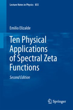 Ten Physical Applications of Spectral Zeta Functions - Elizalde, Emilio