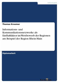 Informations- und Kommunikationsnetzwerke als Einflußfaktor im Wettbewerb der Regionen am Beispiel der Region Rhein-Main - Kroemer, Thomas