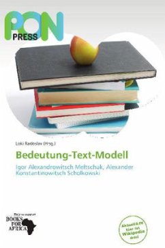 Cover Bedeutung-Text-Modell