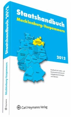 Cover Staatshandbuch Mecklenburg-Vorpommern 2012, m. CD-ROM