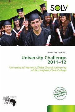 University Challenge 2011 12