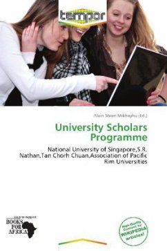 Cover University Scholars Programme