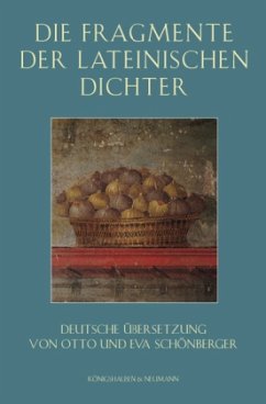 Cover Die Fragmente der lateinischen Dichter