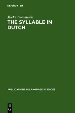 The Syllable in Dutch - Trommelen, Mieke