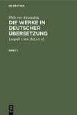 Philo von Alexandria: Die Werke in deutscher Übersetzung. Band 2 (eBook, PDF)