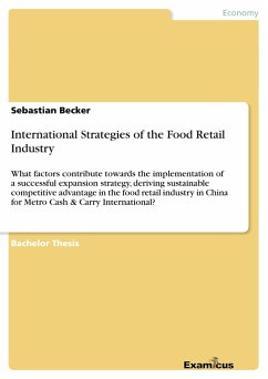 International Strategies of the Food Retail Industry