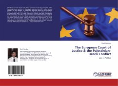 The European Court of Justice & the Palestinian-israeli Conflict - Hamdan, Rawi