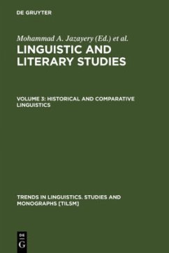 Historical and Comparative Linguistics - Historical and Comparative Linguistics