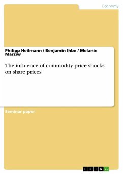 The influence of commodity price shocks on share prices