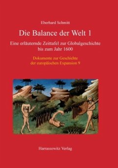 Die Balance der Welt / Dokumente zur Geschichte der europäischen Expansion 9, Bd.1 - Schmitt, Eberhard