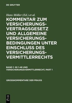 Cover §§ 1-48 und Versicherungsvermittlerrecht