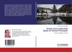 Duties and Leadership Styles of School Principals - Joseph Kaduthody, Philip