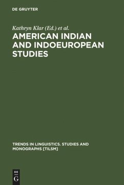 American Indian and Indoeuropean Studies