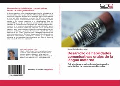 Desarrollo de habilidades comunicativas orales de la lengua materna