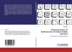 Cover Determination of Deficiencies of Urban Public Services