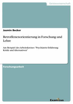 Betroffenenorientierung in Forschung und Lehre - Becker, Jasmin