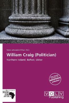Cover William Craig (Politician)