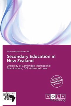 Cover Secondary Education in New Zealand