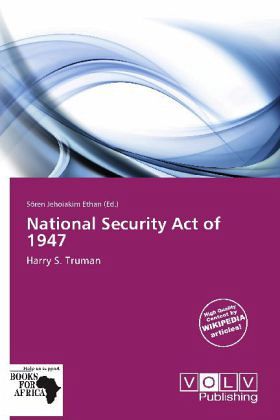 National Security Act of 1947 National Security Act of 1947
