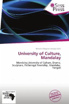 Cover University of Culture, Mandalay