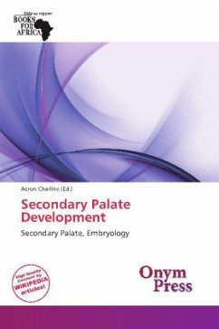 Secondary Palate Development