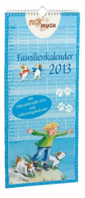 Cover Mick und Muck, Familienkalender 2013