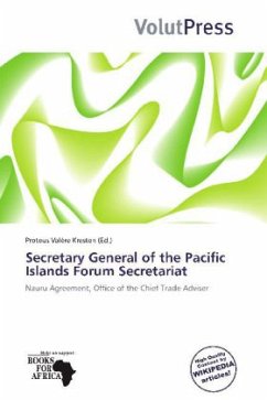 Secretary General of the Pacific Islands Forum Secretariat