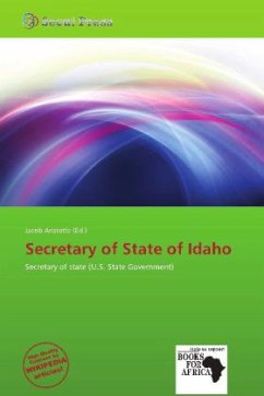 Cover Secretary of State of Idaho