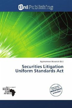 Securities Litigation Uniform Standards Act