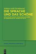 Die Sprache und das Schöne - Bild 1
