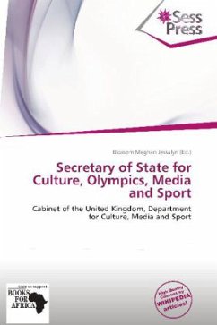 Cover Secretary of State for Culture, Olympics, Media and Sport