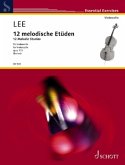 12 melodische Etüden op.113, Violoncello