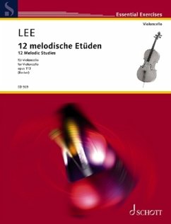 12 melodische Etüden op.113, Violoncello - 12 melodische Etüden