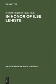 In honor of Ilse Lehiste