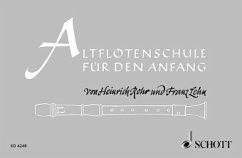 Cover Altflötenschule für den Anfang