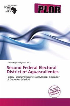 Cover Second Federal Electoral District of Aguascalientes