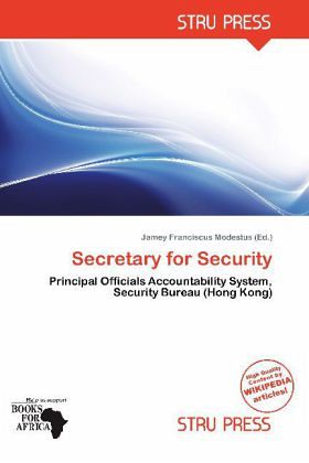Secretary for Security Secretary for Security