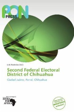 Cover Second Federal Electoral District of Chihuahua