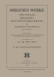 Origenes Matthäuserklärung III:... - Bild 1