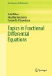 Topics in Fractional Differential... - Bild 1