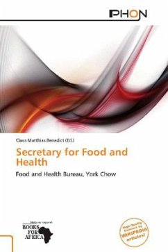 Cover Secretary for Food and Health
