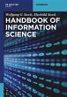 Handbook of Information Science - Bild 1
