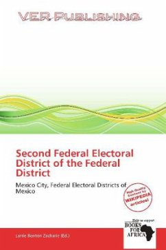 Cover Second Federal Electoral District of the Federal District