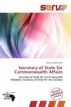 Secretary of State for Commonwealth Affairs